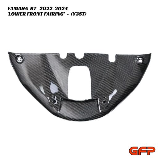 GFP Carbon Fiber Lower Front Fairing - Yamaha R7 2022-2024
