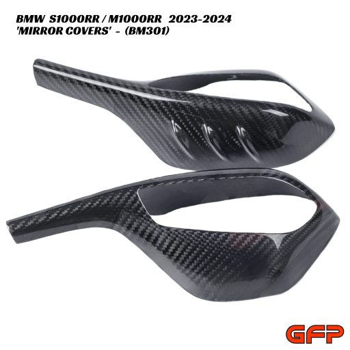 GFP Carbon Fiber Mirror Covers - BMW S1000RR / M1000RR 2023-2024