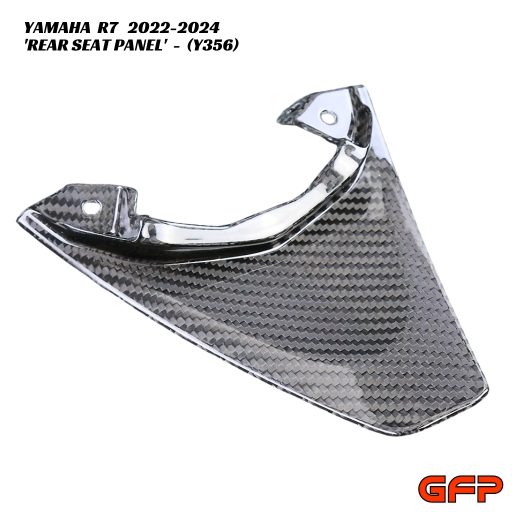 GFP Carbon Fiber Rear Seat Panel - Yamaha R7 2022-2024