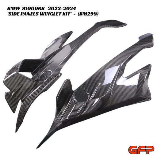 GFP Carbon Fiber Side Fairings & Winglets Kit - BMW S1000RR 2023-2024
