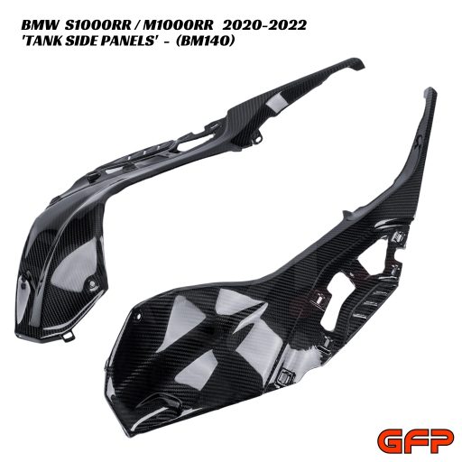 GFP Carbon Fiber Tank Side Panels - BM140 - BMW S1000RR / M1000RR 2020-2022