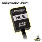 HealTech Headlight Eliminator Module - HLE-A01 - Aprilia RSV4 RR / X / Factory 2021-2024