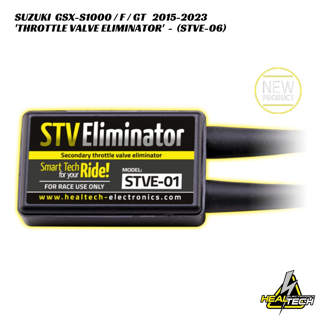 HealTech Secondary Throttle Valve Eliminator - STVE-06 - Suzuki GSX-S1000 / F / GT 2015-2023