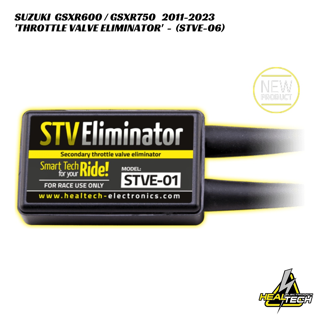 HealTech Secondary Throttle Valve Eliminator - STVE-06 - Suzuki GSXR600 / GSXR750 2011-2023