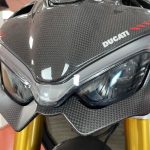 GFP Carbon Fiber Headlight Upper Fairing - Ducati Streetfighter V2 2022-2025