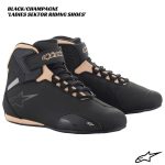 Alpinestars Ladies Stella Sektor Riding Shoes - BLACK/CHAMPAGNE