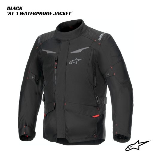 Alpinestars ST-1 Waterproof Jacket - BLACK