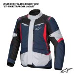 Alpinestars ST-1 Waterproof Jacket - DARK BLUE/BLACK/BRIGHT RED