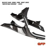 GFP Carbon Fiber Air Intake Covers - Ducati 848 / 1098 / 1198 2007-2013