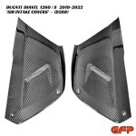 GFP Carbon Fiber Air Intake Covers - Ducati Diavel 1260 / S 2019-2022