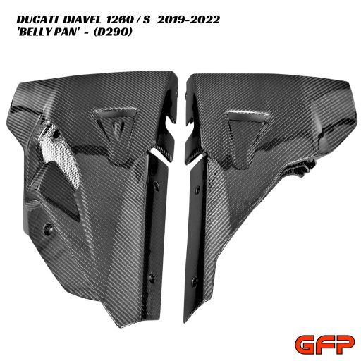 GFP Carbon Fiber Belly Pan - Ducati Diavel 1260 / S 2019-2022