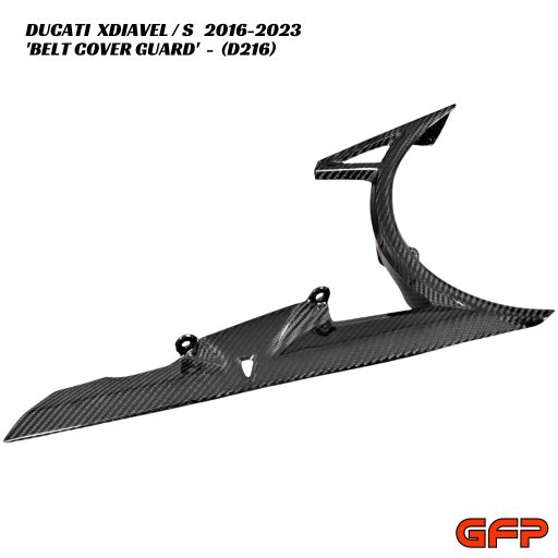GFP Carbon Fiber Belt Cover Guard - Ducati XDiavel / S 2016-2023