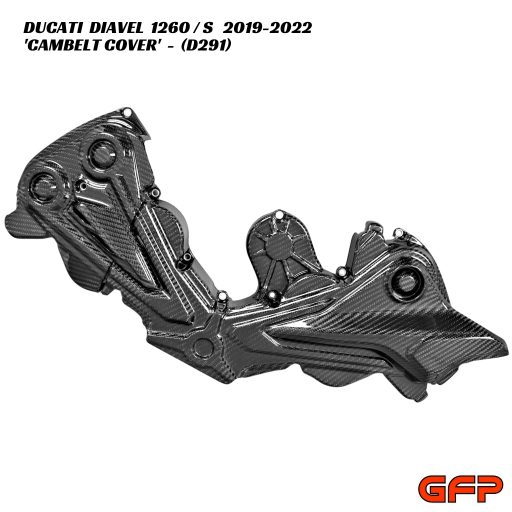 GFP Carbon Fiber Cambelt Cover - Ducati Diavel 1260 / S 2019-2022