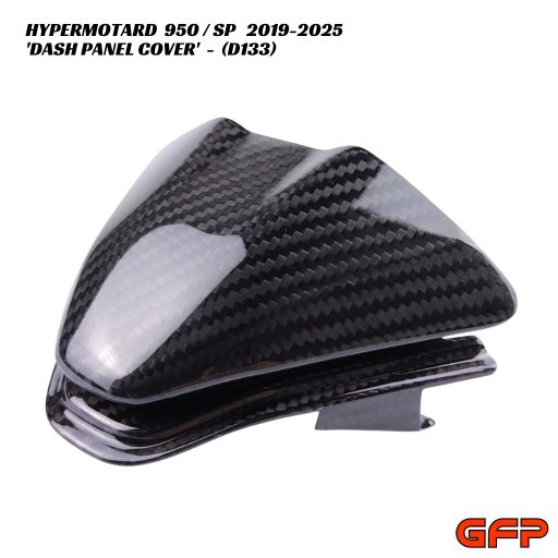 GFP Carbon Fiber Dash Panel Cover - Ducati Hypermotard 950 / SP 2019-2025