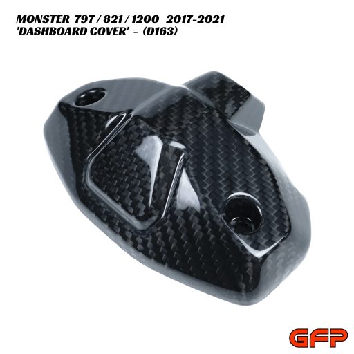 GFP Carbon Fiber Dashboard Cover - Ducati Monster 797 / 821 / 1200 2017-2021