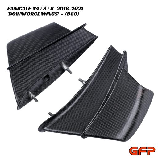 GFP Carbon Fiber Downforce Wings - Ducati Panigale V4 / S / R 2018-2021