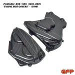 GFP Carbon Fiber Engine Side Covers - Ducati Panigale 899 / 959 2013-2019