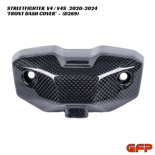 GFP Carbon Fiber Front Dash Cover - Ducati Streetfighter V4 / V4S 2020-2024