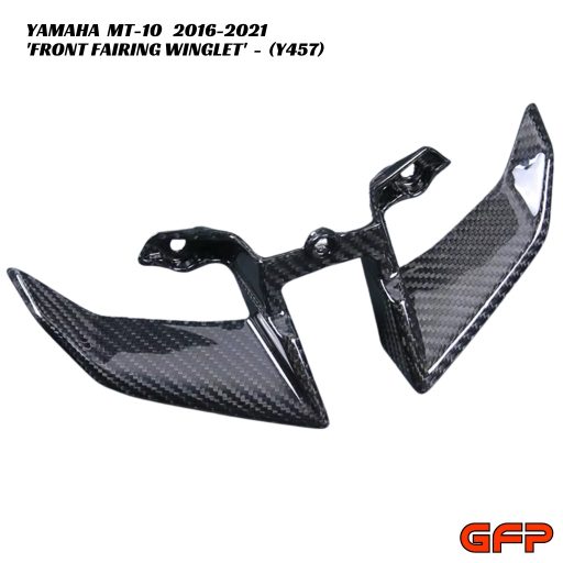 GFP Carbon Fiber Front Fairing Winglet - Yamaha MT-10 2016-2021