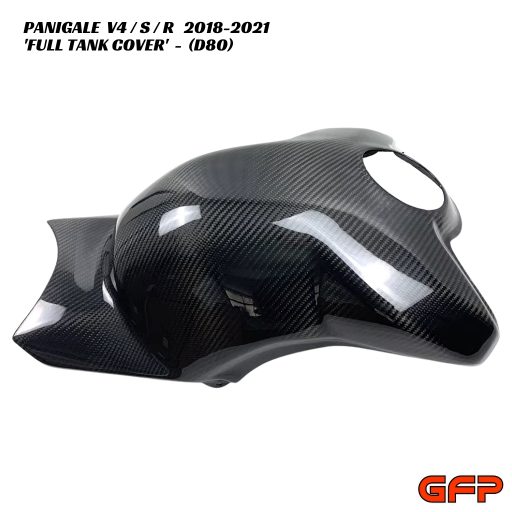 GFP Carbon Fiber Full Tank Cover - Ducati Panigale V4 / S / R 2018-2021