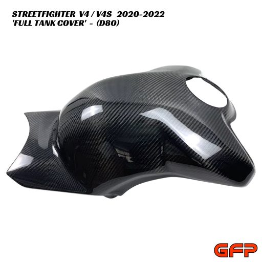 GFP Carbon Fiber Full Tank Cover - Ducati Streetfighter V4 / V4S 2020-2022