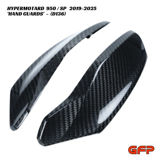 GFP Carbon Fiber Hand Guards - Ducati Hypermotard 950 / SP 2019-2025