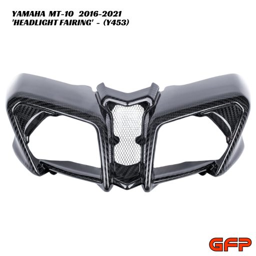 GFP Carbon Fiber Headlight Fairing - Yamaha MT-10 2016-2021
