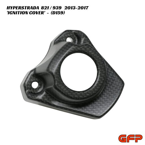 GFP Carbon Fiber Ignition Cover - Ducati Hyperstrada 821 / 939 2013-2017