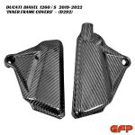 GFP Carbon Fiber Inner Frame Covers - Ducati Diavel 1260 / S 2019-2022