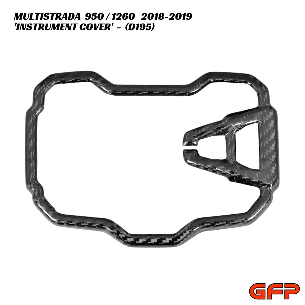 GFP Carbon Fiber Instrument Cover - Ducati Multistrada 950 / 1260 2018-2019