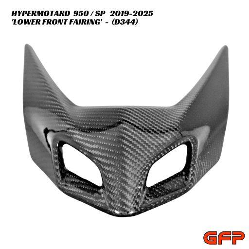GFP Carbon Fiber Lower Front Fairing - Ducati Hypermotard 950 / SP 2019-2025