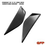 GFP Carbon Fiber Screen Side Covers - Ducati Panigale V4 / S / R 2018-2024
