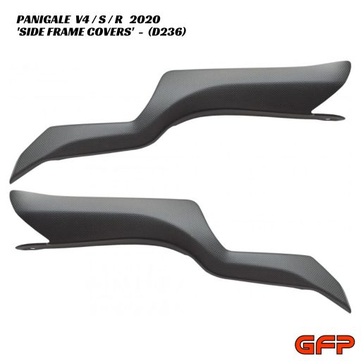 GFP Carbon Fiber Side Frame Covers - Ducati Panigale V4 / S / R 2020