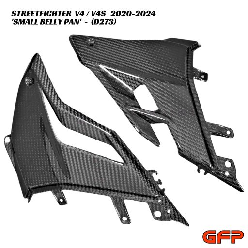 GFP Carbon Fiber Small Belly Pan - Ducati Streetfighter V4 / V4S 2020-2024