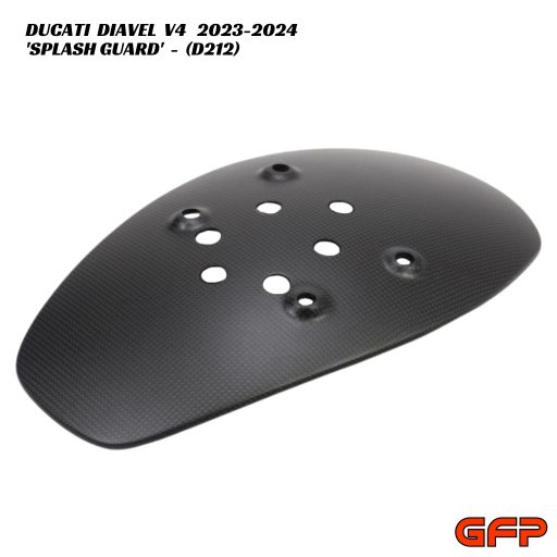 GFP Carbon Fiber Splash Guard - Ducati Diavel V4 2023-2024