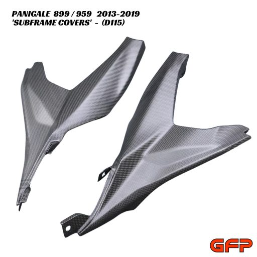 GFP Carbon Fiber Subframe Covers - Ducati Panigale 899 / 959 2013-2019