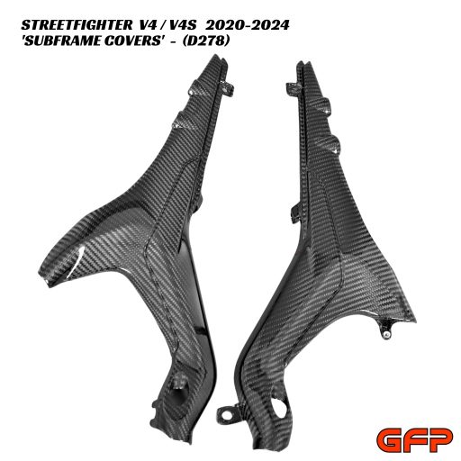 GFP Carbon Fiber Subframe Covers - Ducati Streetfighter V4 / V4S 2020-2024