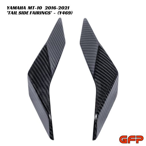 GFP Carbon Fiber Tail Side Fairings - Yamaha MT-10 2016-2021