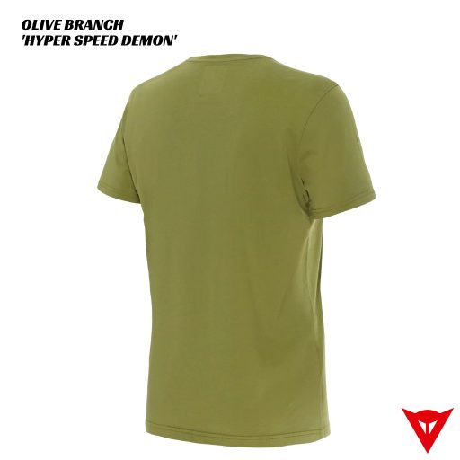 Dainese Hyper Speed Demon T-Shirt - OLIVE BRANCH