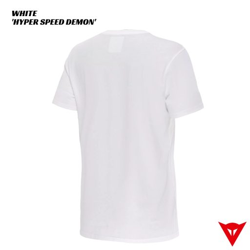 Dainese Hyper Speed Demon T-Shirt - WHITE