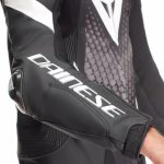 Dainese LAGUNA SECA 6 1PC Leather Suit - BLACK/WHITE/ANTHRACITE