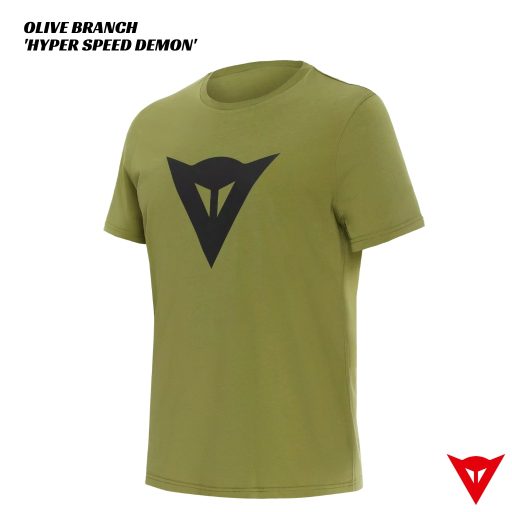Dainese Hyper Speed Demon T-Shirt - OLIVE BRANCH
