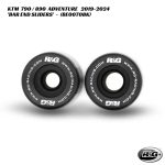 R&G Racing Bar End Sliders - BE0070BK - KTM 790 / 890 Adventure 2019-2024