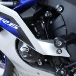 R&G Racing LOWER Aero Crash Bobbins - CP0202BL - Yamaha R6 2006-2024