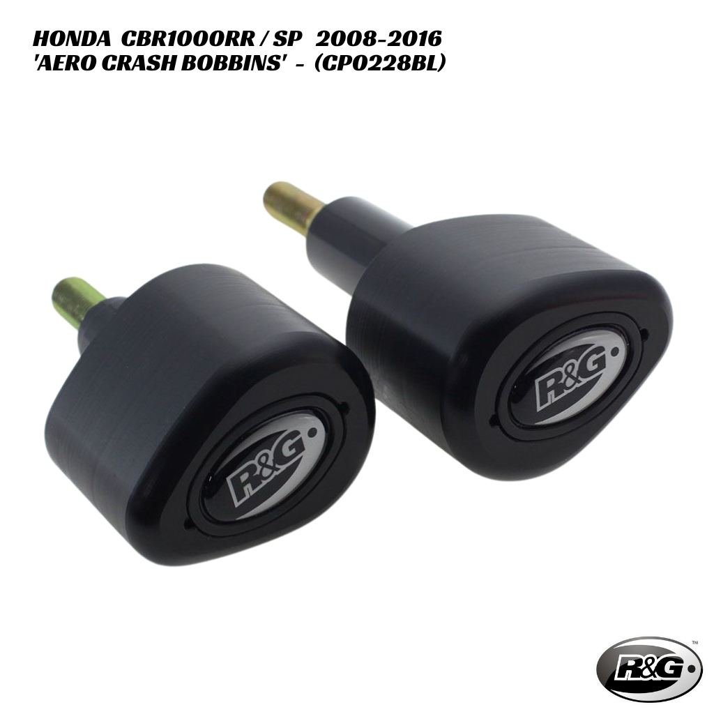 R&G Racing Aero Crash Bobbins - CP0228BL - Honda CBR1000RR / SP 2008-2016
