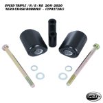 R&G Racing Aero Crash Bobbins - CP0273BL - Triumph Speed Triple / R / S / RS 2011-2020
