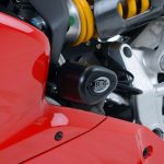 R&G Aero Crash Bobbins - NON DRILL - CP0389BL - Ducati Panigale V2 2020-2024