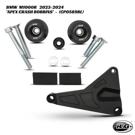 R&G Racing APEX Crash Bobbins Kit - CP0589BL - BMW M1000R 2023-2024