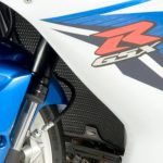 R&G Racing Radiator Guard - RAD0066BK - Suzuki GSXR600 / GSXR750 2004-2024