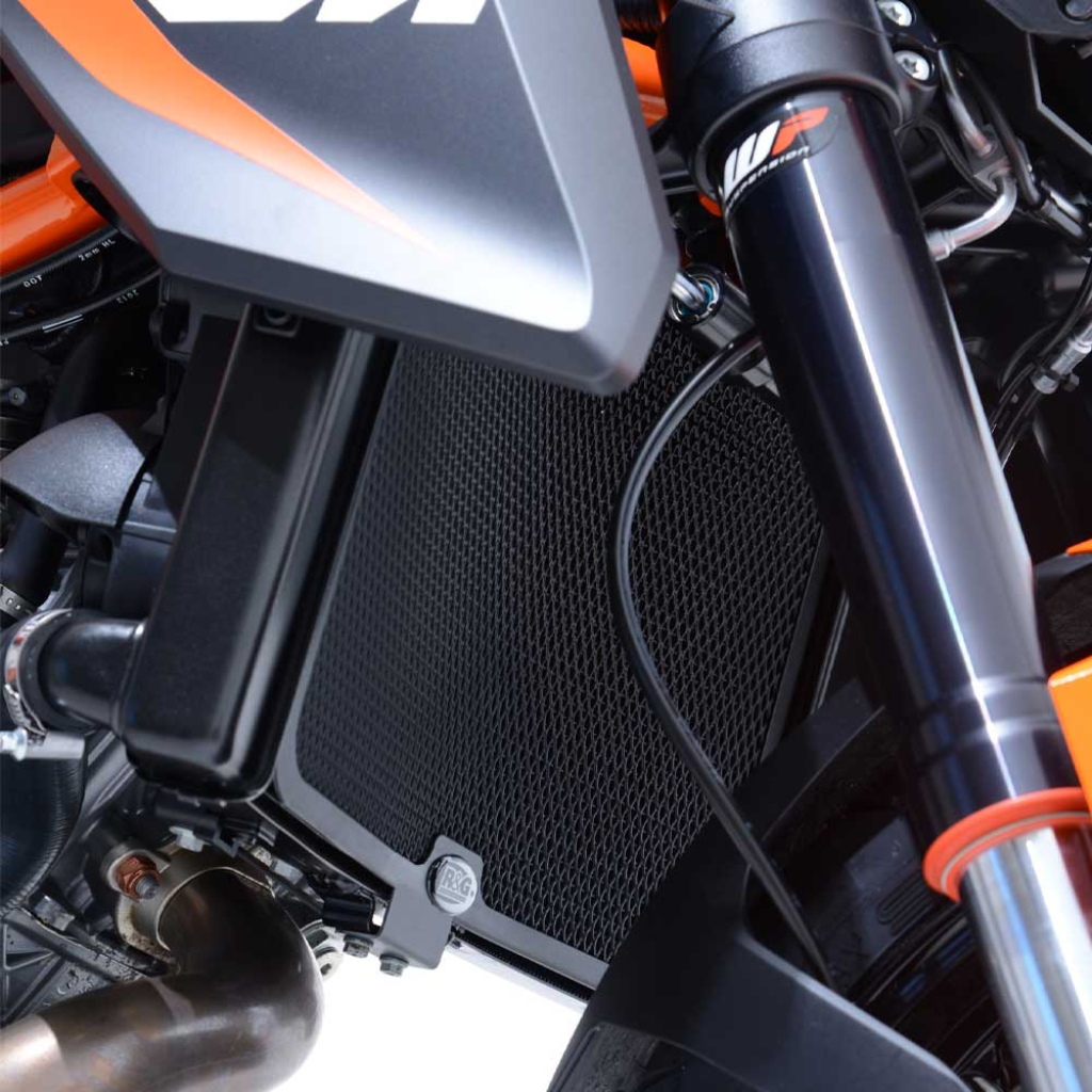 R&G Racing Radiator Guard - RAD0168BK - KTM 1290 Super Duke GT 2016-2024